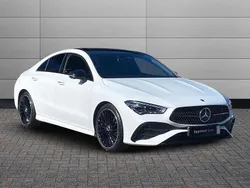 White Used 2024 Mercedes CLA180 AMG Line Premium Plus Sedan | £30,095 (A bit pricey)