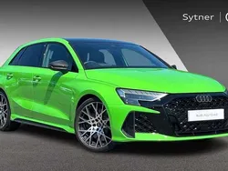 Green Used 2025 Audi RS3 Comfort Hatchback | £63,750 (Expensive)