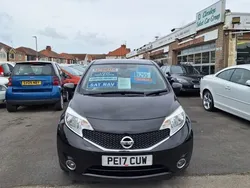 Black Used 2017 Nissan Note Acenta Premium MPV | £8,495 (Fair price)