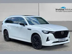 White Used 2025 Mazda CX-80 Homura-Line SUV | £39,900 (Super price)