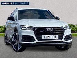 White Used 2019 Audi Q5 Comfort SUV | £29,334 (Fair price)