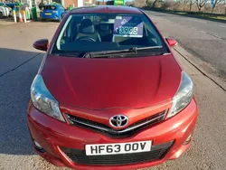 Red Used 2013 Toyota Yaris SR Hatchback | £3,695 (Fair price)