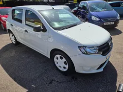 White Used 2014 Dacia Sandero Ambiance Hatchback | £3,000 (Fair price)