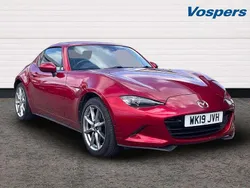 Red Used 2019 Mazda MX5 Inclusive Cabriolet | £15,990 (Fair price)