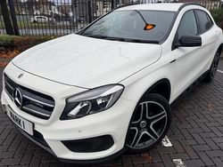 White Used 2015 Mercedes GLA220 AMG line SUV | £10,250 (Fair price)