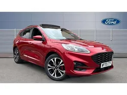 Red Used 2020 Ford Kuga ST-Line X SUV | £17,339 (A bit pricey)