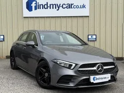 Grey Used 2019 Mercedes A200 AMG line Hatchback | £14,999 (Fair price)
