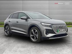 Grey Used 2022 Audi Q4 e-tron S-Line SUV | £22,990 (Expensive)