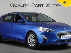 Blue Used 2020 Ford Focus Titanium Hatchback | £9,875 (Good price)