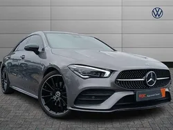 Grey Used 2022 Mercedes CLA220 AMG Line Premium Plus Sedan | £29,495 (Fair price)