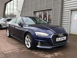 Blue Used 2022 Audi A5 Sportback Sport Hatchback | £21,750 (Good price)