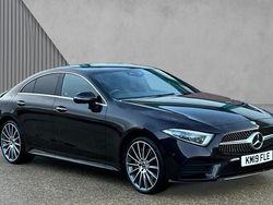 Ruby black metallic Used 2019 Mercedes CLS350 AMG Line Premium Plus Coupe | £28,490