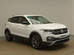 White Used 2019 VW T-Cross Edition SUV | £14,998 (A bit pricey)