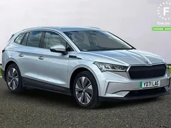 Silver Used 2021 Skoda Enyaq iV Loft SUV | £18,399 (Fair price)