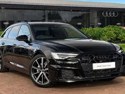Black Used 2025 Audi A6 Black Edition Estate | £39,980 (Fair price)