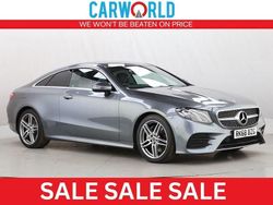 Grey Used 2018 Mercedes E220 AMG line Coupe | £17,990 (Good price)