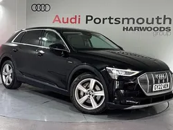 Black Used 2022 Audi e-tron Advanced SUV | £19,790 (Fair price)