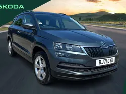 Grey Used 2021 Skoda Karoq SE SUV | £14,549 (Fair price)