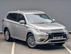Silver Used 2019 Mitsubishi Outlander P-HEV Estate | £14,316 (Expensive)