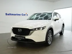 White Used 2023 Mazda CX-5 Center-Line SUV | £19,990 (Good price)