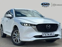 White Used 2024 Mazda CX-5 Takumi-Line SUV | £29,995 (Fair price)