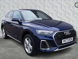 Blue Used 2023 Audi Q5 S-Line SUV | £34,500 (A bit pricey)