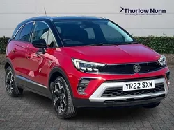 Red Used 2022 Vauxhall Crossland Ultimate SUV | £14,200 (Good price)