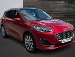 Red Used 2022 Ford Kuga Vignale SUV | £22,999 (A bit pricey)