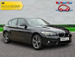 Black Used 2015 BMW 118 Sport Line Hatchback | £8,780 (Fair price)