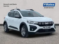 Solid glacier white Used 2023 Dacia Sandero Expression Hatchback | £14,750 (A bit pricey)