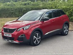 Red Used 2017 Peugeot 3008 GT-line Hatchback | £11,200 (Fair price)