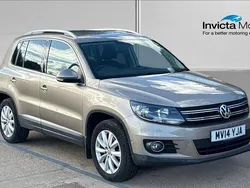 Beige Used 2014 VW Tiguan Match SUV | £7,250 (Fair price)
