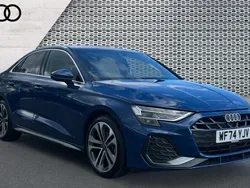 Blue Used 2024 Audi A3 S-Line Sedan | £23,426 (Fair price)