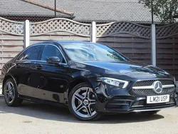Black Used 2021 Mercedes A250 AMG line Sedan | £17,590 (Good price)
