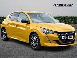 Yellow Used 2023 Peugeot 208 Allure+ Hatchback | £14,400 (Fair price)