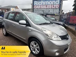 Silver Used 2009 Nissan Note Acenta MPV | £4,795 (Fair price)