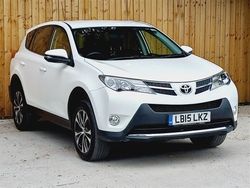 White Used 2015 Toyota RAV4 Multidrive S SUV | £12,490 (Fair price)