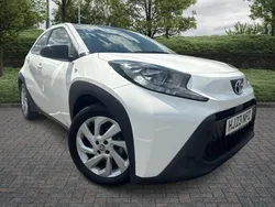 White Used 2023 Toyota Aygo PURE Hatchback | £13,485 (Fair price)