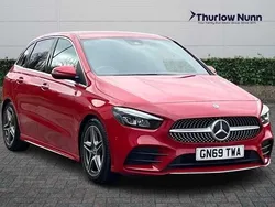 Red Used 2019 Mercedes B220 AMG line MPV | £17,195 (Fair price)