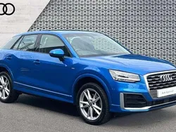 Blue Used 2018 Audi Q2 S-Line SUV | £16,629 (Fair price)