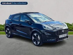 Black Used 2024 Ford Puma Gen-E ST-Line X SUV | £22,625 (Expensive)