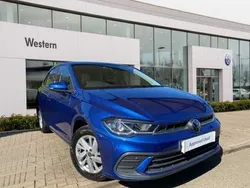 Blue Used 2022 VW Polo Life Hatchback | £16,490 (Fair price)