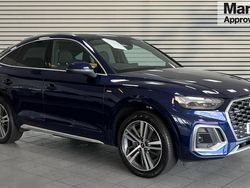 Blue Used 2022 Audi Q5 S-Line SUV | £28,498 (Fair price)