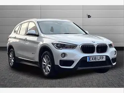 Mineral white Used 2018 BMW X1 Sport Line SUV | £15,290 (Good price)