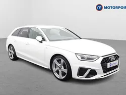 White Used 2021 Audi A4 S-Line Estate | £21,899 (Fair price)