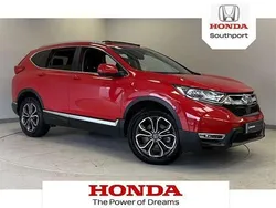 Rallye red Used 2022 Honda CR-V Hybrid SUV | £27,499 (Fair price)