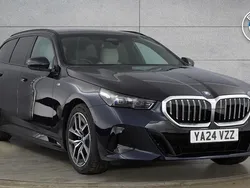 Black Used 2024 BMW 530e M Sport Estate | £46,950