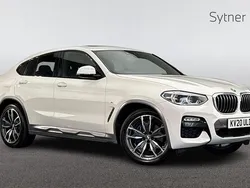 White Used 2020 BMW X4 M Sport SUV | £29,750 (Fair price)
