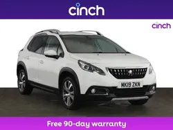 White Used 2019 Peugeot 2008 Allure SUV | £9,599 (Good price)