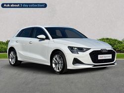 White Used 2025 Audi A3 e-tron Sport Hatchback | £28,521 (Fair price)